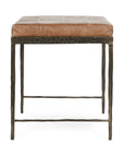 Malo - 28" Leather Bench