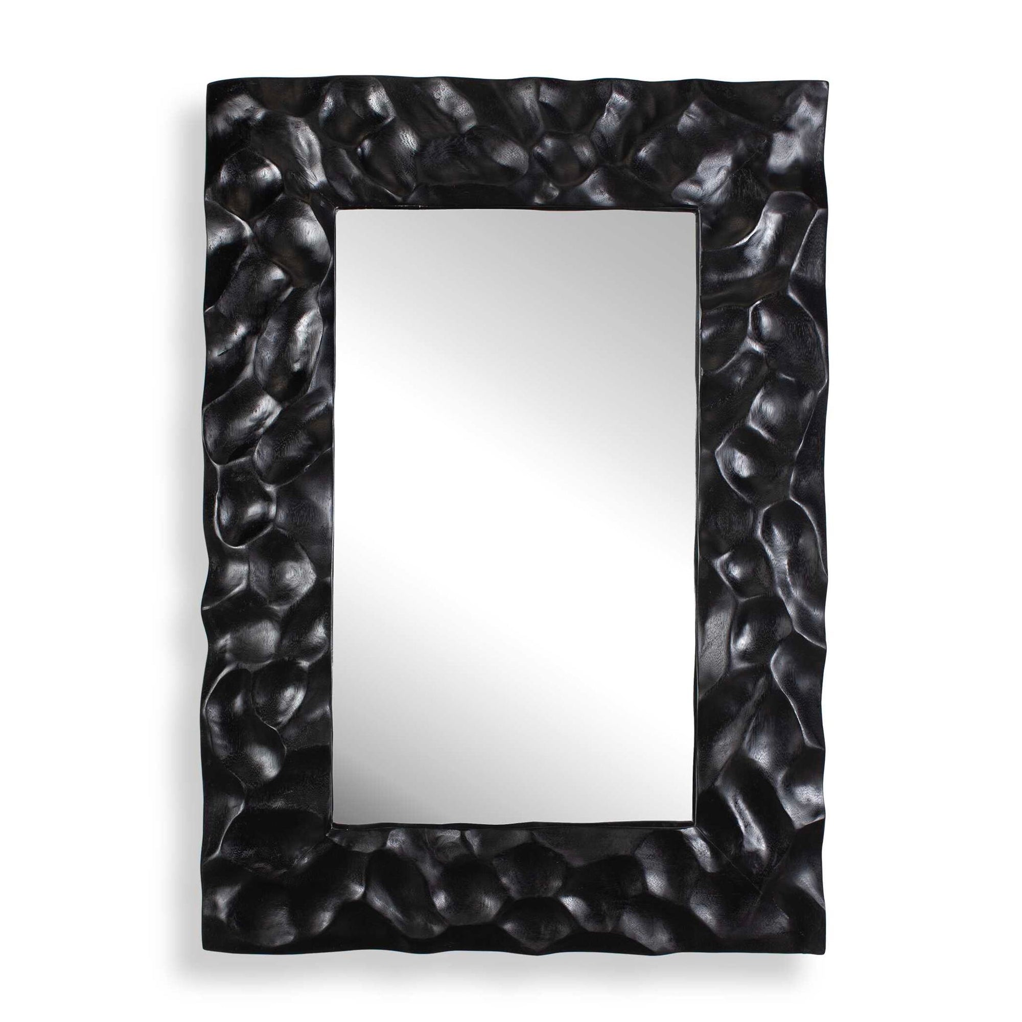 Malosi - Carved Mirror - Black
