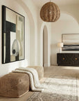 Tino - Rattan Bench - Woodtone
