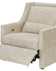 Hudson - Skirted Recliner, Special Order - Beige