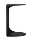 Cote - 16" Metal Accent Table - Black