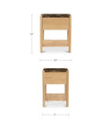 Elio - Nightstand - Dark Brown