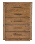 Big Sky - 55.25" 5-Drawer Chest - Light Brown