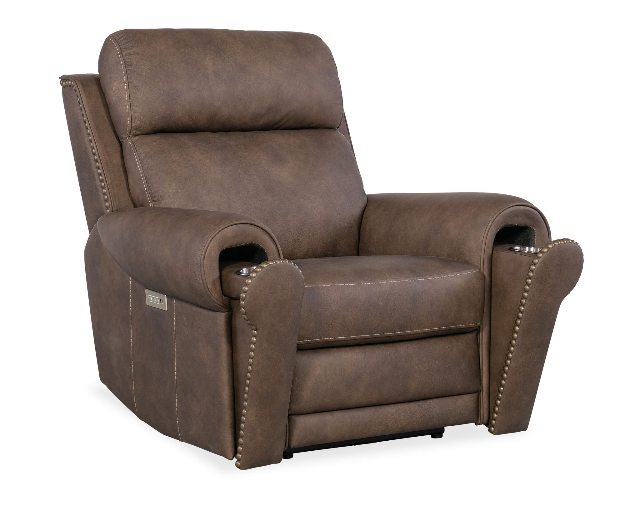 MS - Duncan Power Recliner With Power Headrest &amp; Lumbar