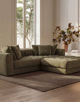Davie - Nook Modular Sectional - Olive