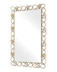 Twist It - Mirror - Antique Brass
