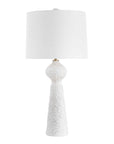 Sonata - Textured Table Lamp - White