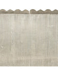 Melange - Mackenna 2-Door Chest - Pearl Silver
