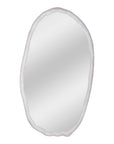 Foundry - Oval Mirror - White