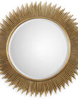 Marlo - Round Mirror - Gold