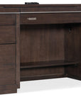 Work Your Way - House Blend Computer Credenza - Dark Brown