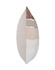 Bikram - 22" x 22" LN Pillow - Ivory / Mocha Cream