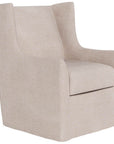 Newhall - Slipcover Swivel Glider Chair, Special Order - Beige