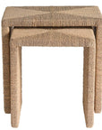 Oasis - Abaca Nesting Tables - Beige