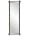 Abanu - Ribbed Gold Dressing Mirror