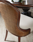 Charleston - Upholstered Side Chair (Set of 2) - Dark Brown