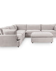 Caplan - 6 Piece Modular Sectional With Ottoman