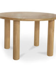 Milo - Round Dining Table - Natural Solid Oak