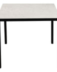 Parson - Small Marble Dining Table - Black