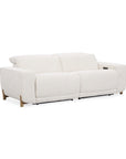 Darrow - Upholstered Power Recliner Sofa - White