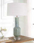 Imperia - Aqua Gray Table Lamp
