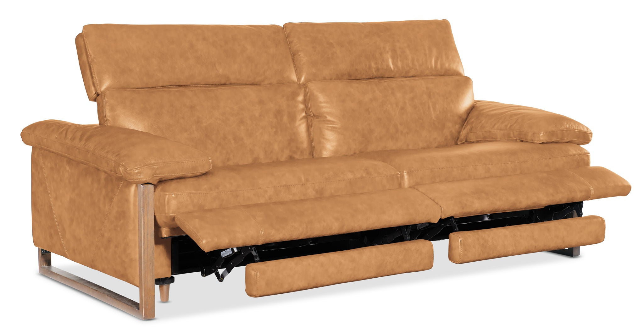 Jericho - Power Sofa With Power Headrest - Brown – SBDC