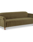 Harmony - Sofa Faux Mohair - Dark Green