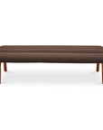 Arlo - Bench Performance Fabric - Dark Brown