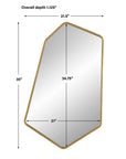Linneah - Large Mirror - Gold