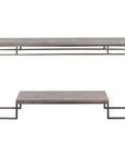 Clea - Console Table - Pearl Silver