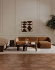 Faye - Right Sectional - Tan