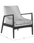 Bev - Accent Chair - White