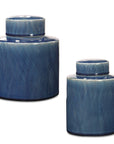 Saniya - Containers (Set of 2) - Blue