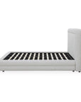 Tory - King Bed Pebble - White