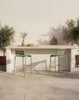 Kade - Outdoor Bar Stool (Set of 2) - Green