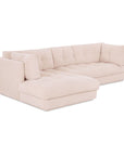 Mischa - Right Sectional - Light Beige
