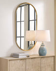 Torrado - Oval Mirror - Brass