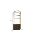 Elliot - Bookshelf - Brown Oak