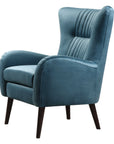 Dax - Mid-Century Accent Chair - Blue