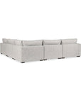 Ludwig - Upholstered 5 Piece Sectional - Ivory