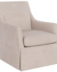Anniston - Swivel Chair, Special Order - Beige