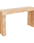 Evander - Console Table Aged Oak - Aged Oak