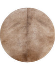 Andre - 40" Round Ottoman - Canyon Dust