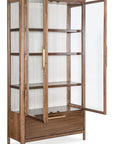Eleana - Display Cabinet - Medium Wood