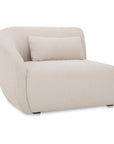 Amelia - Left Arm Facing Chair - Warm White