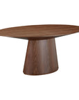 Otago - Oval Dining Table - Natural Walnut