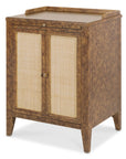 Archives - Two-Door Nightstand - Dark Brown