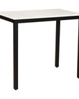 Parson - Marble Mini Desk - Black