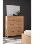 Modern - Walker Drawer Chest - Light Brown