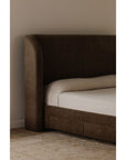 Sophia - Queen Bed - Brown